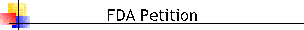 FDA Petition