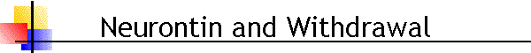 Neurontin and Withdrawal